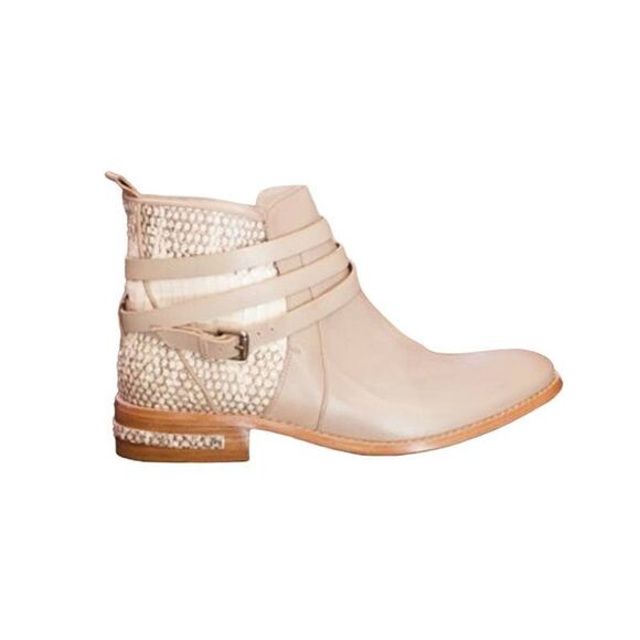 Freda Salvador Strappy Ankle Boots Women's Sz. 6 - Picture 1 of 11